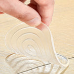 protections pieds meubles transparentes adhésives spirales hexagonales modernes antiderapantes antichoc 40 60 80 cm