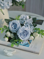 bouquets fleurs artificielles pivoine roses hortensias vases décor maison anniversaire mariage