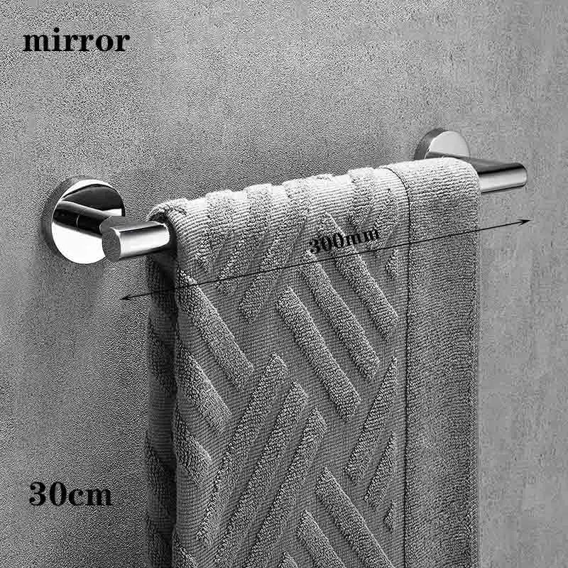 porte serviettes bain mural acier inoxydable noir mat moderne salle bain