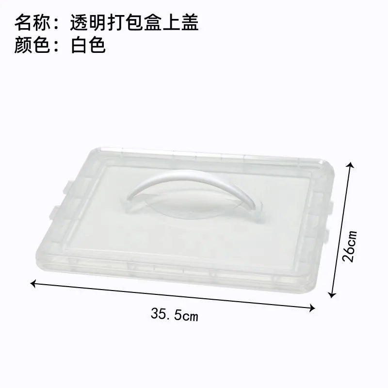 boîtes cupcakes transparentes plastique multi niveaux rotatives poignée détachable modernes