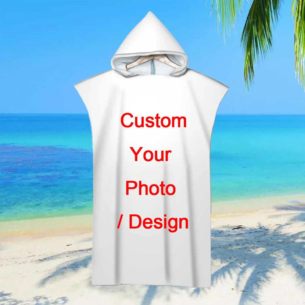 poncho capuche séchage rapide polyester blanc moderne pâques absorption rapide lavage machine compressé adultes