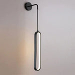 lampe murale moderne noire éclairage chambre salon cuisine 10w led fixée mur