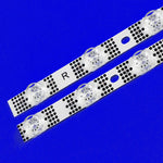 ruban led perforé blanc 24 leds moderne non visible 6v 55p735 1114mm