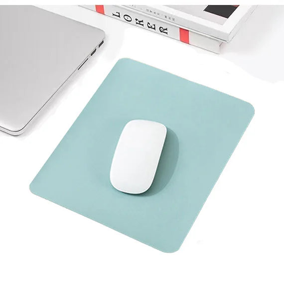 tapis souris cuir texture gris noir moderne antidérapant étanche portable pc