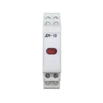 interrupteur électrique blanc rouge moderne rail voyants lumineux ac dc 230v