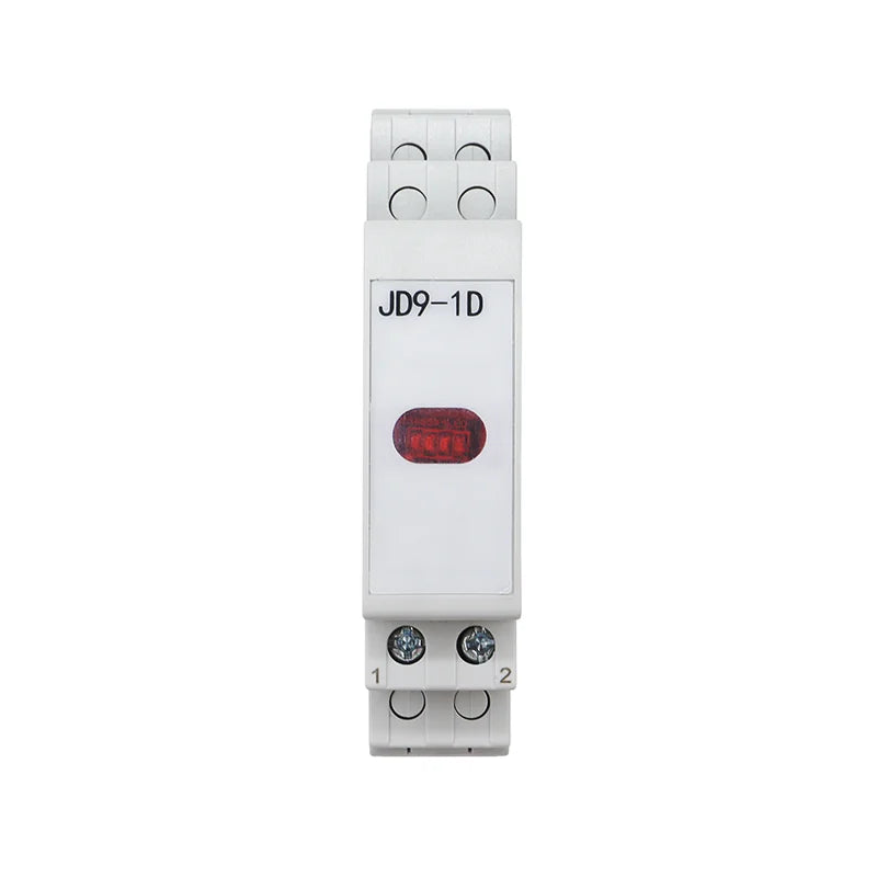 interrupteur électrique blanc rouge moderne rail voyants lumineux ac dc 230v