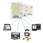 projecteur led 10w 20w 30w 50w 100w blanc chaud froid moderneextérieur