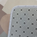 tapis moderne rayures horizontales motifs géométriques polyester antidérapant intérieur maison sol cuisine