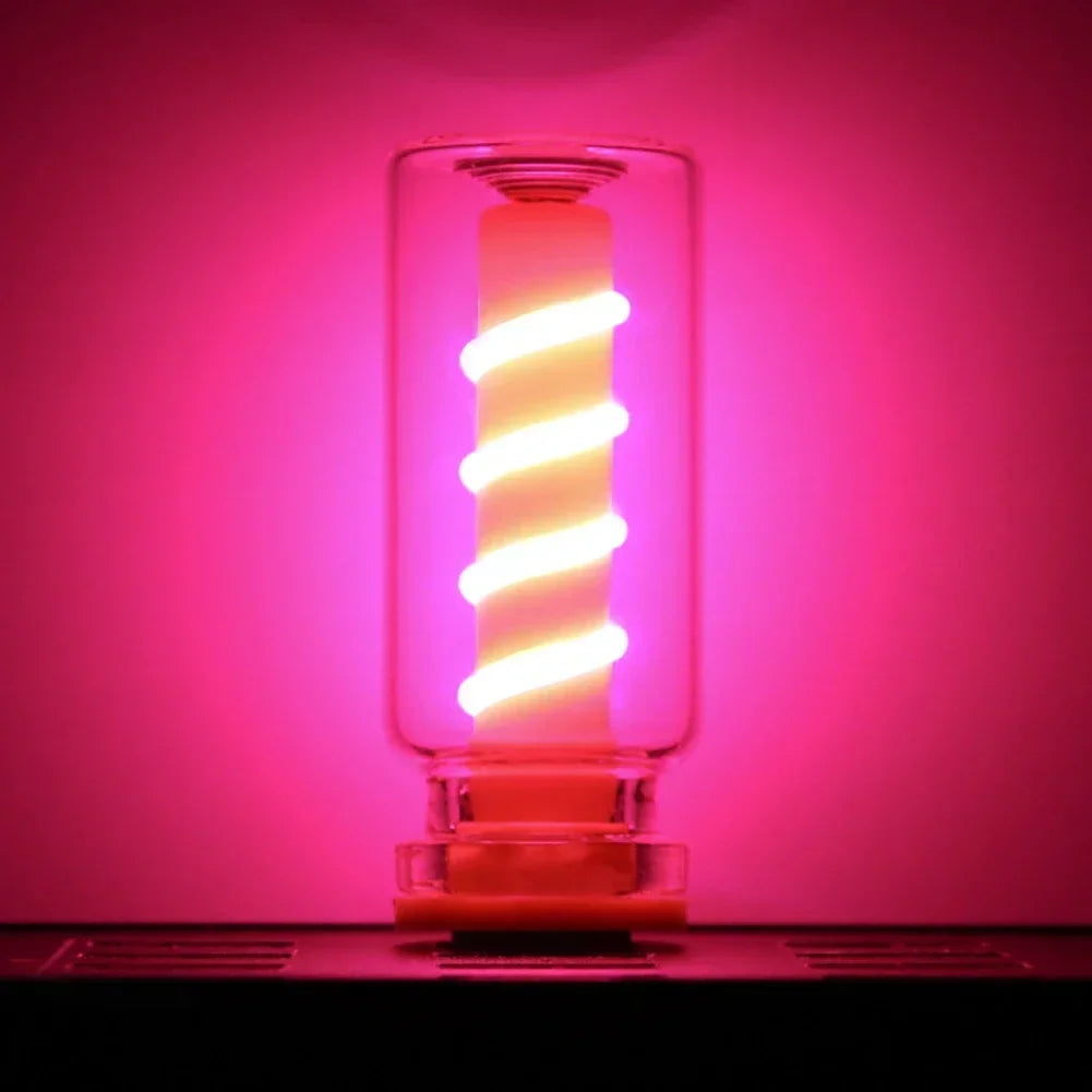 clé usb transparent spirale flexible lampe ambiance adhésive éclairage moderne veilleuse camping