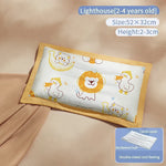 oreiller bébé dessin animé mémoire cou quatre saisons doux coton polyester