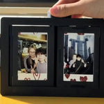 cadre photo 3d moderne blanc photos imprimées clips pratique album photo