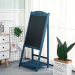 tableau noir moderne étagère bois support vis facile vert brun blanc minimaliste decoration