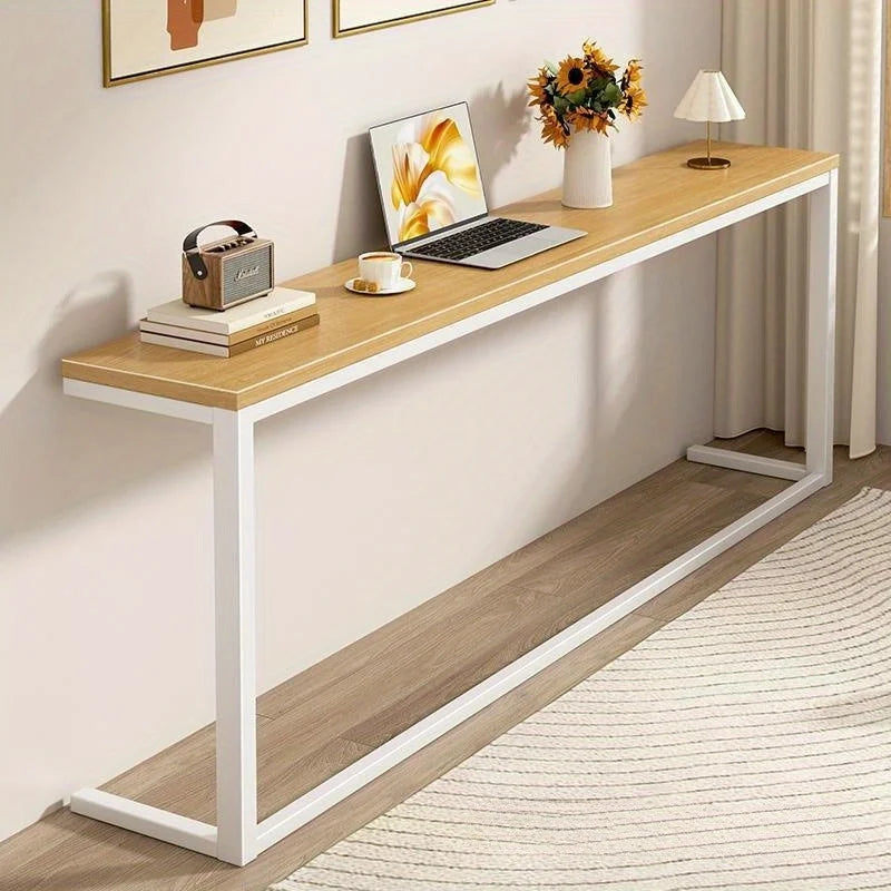 mural moderne bois naturel blanc support rangement salon portable multifonction métal fixations invisibles