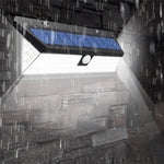 lampe solaire led panneaux solaires capteur mouvement ip65 moderne extérieure sécurité jardin contemporain