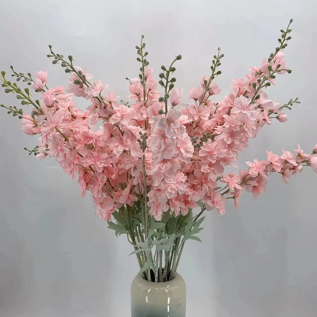 bouquet fleurs artificielles soie moderne extérieur intérieur décoration mariage anniversaire multicolore orange