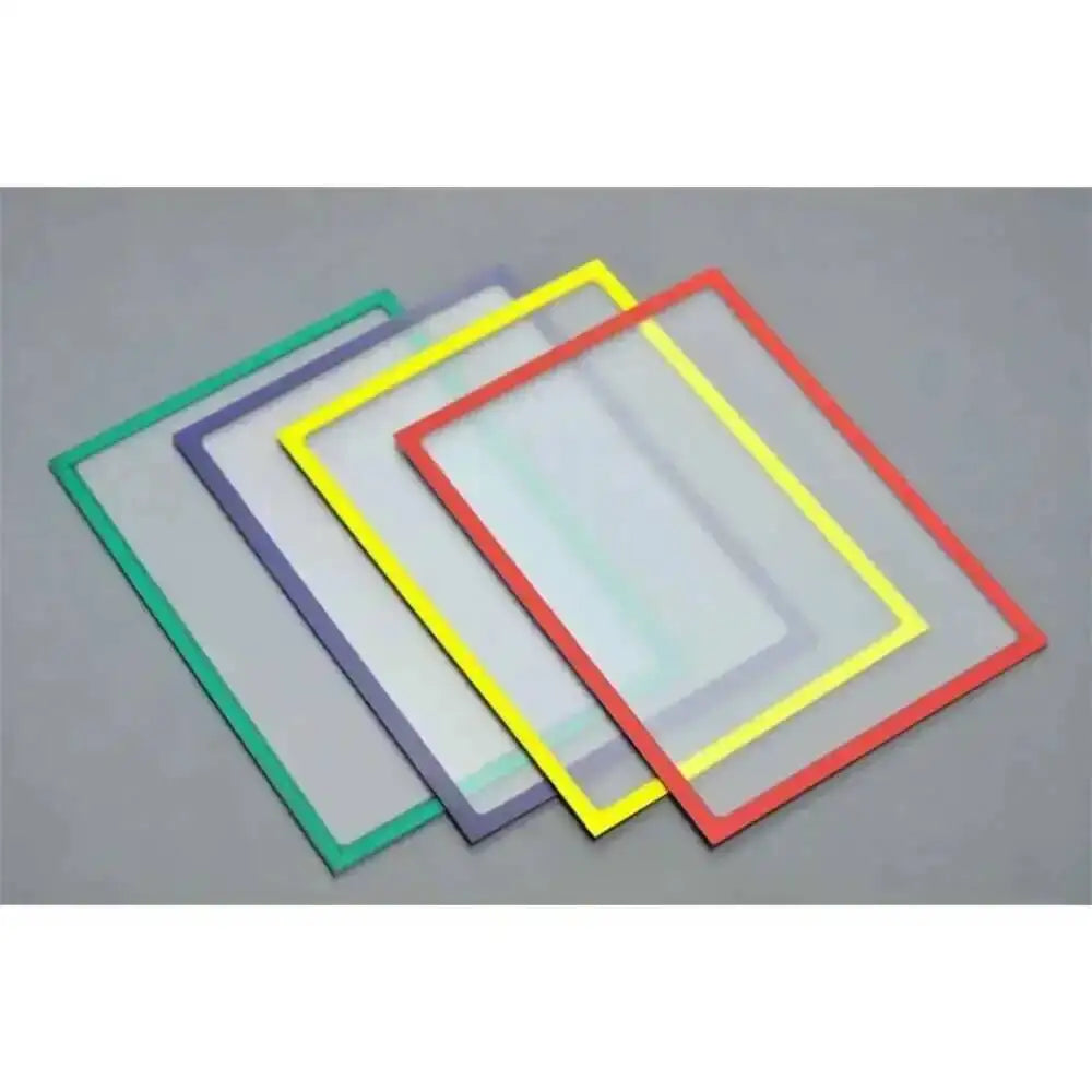 cadre photo magnétique coloré A5 transparent vert jaune bleu rouge rectangulaire moderne decorationintérieur