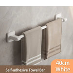 porte serviettes mural adhésif noir gris blanc lisse moderne sans perçage