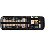 ensemble pinceaux outils céramique sculpture poignées bois métal pointes plastique transparent ergonomiques