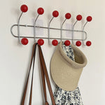 porte sacs mural moderne sacs tissu clips transparents rangement maison