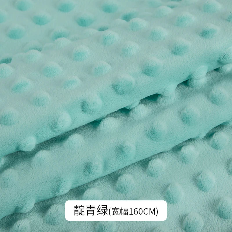 couverture bébé protection uv tissu velours couleur rose jaune moderne douce texture bosses respectueux