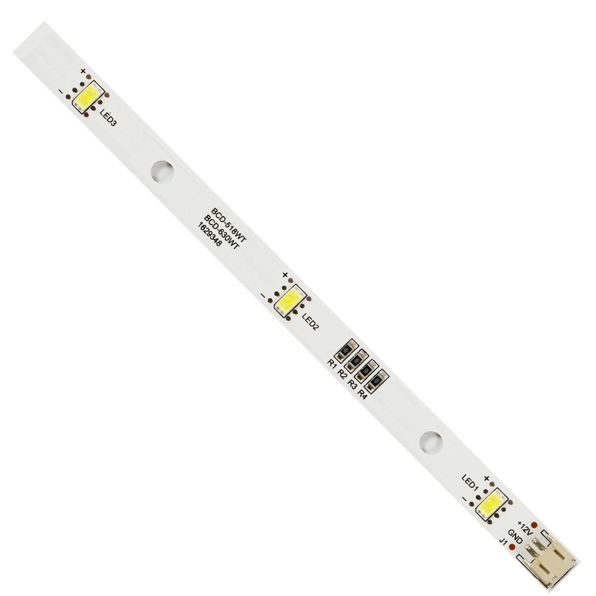 ruban led blanc moderne 10 pieces lumiere barre aluminium led éclairage spécial