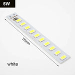 bande led blanc moderne points lumineux 5w 4w 12w opaques connecteurs