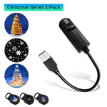 projecteur étoiles usb led lampe veilleuse nuit moderne ambiance halloween noël vacances chambreextérieur
