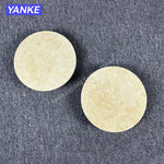 applique murale moderne bois beige texture granulaire led 4000k adhésive chambre salle manger