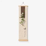 peinture murale impression toile paysage floral artiste minimaliste vert clair rectangle