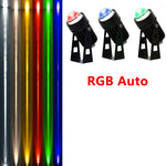 projecteurs extérieurs led spots gris moderne réglables ip66 9w 220v rgb