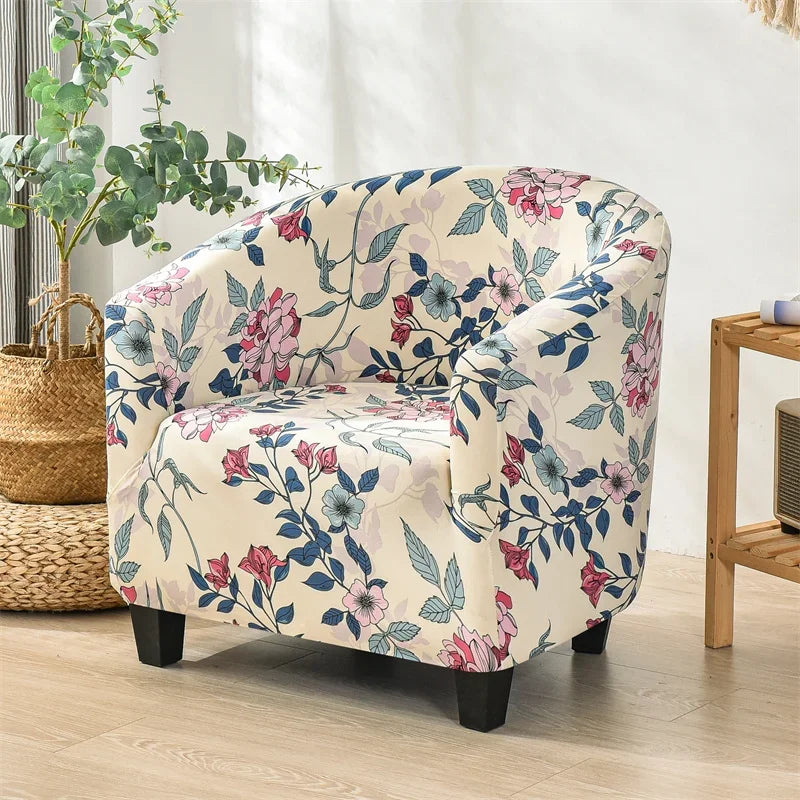Coussin protection fauteuil moderne fleuri lavable maison restaurant chambre salon étudiants