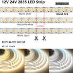ruban led blanc flexible smd 120 leds metre adhésif salon chambre