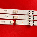 bandes led blanc points noirs connecteurs modernes rétro éclairage 850mm 3v led électronique