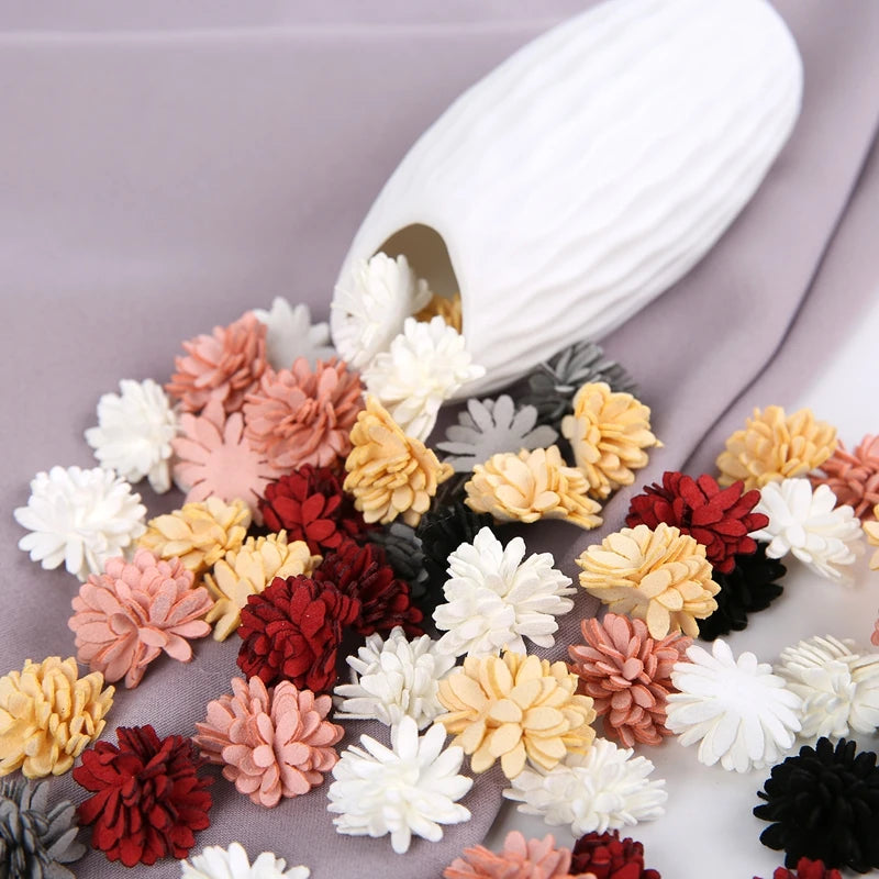 fleurs artificielles marguerite blanc rose rouge modernes decoration mariage anniversaireintérieur