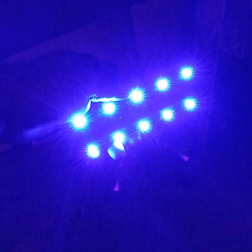 diodes led transparentes couleurs bleu vert rouge blanc chaud jaune violet rose pack 10