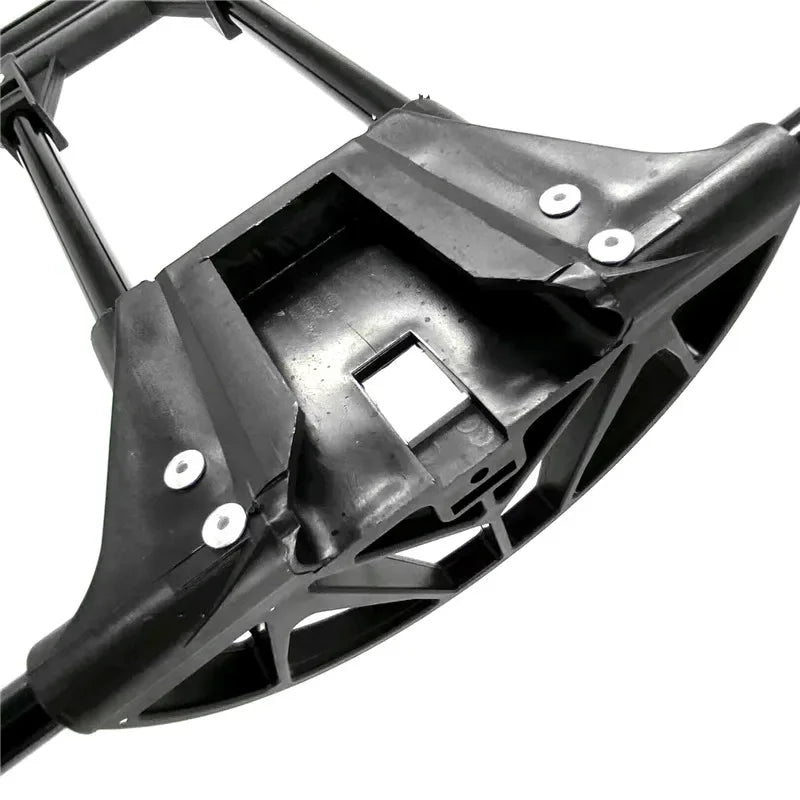support sac dos pliant brompton aluminium alliage noir clips bandes élastiques ajustables sac dos