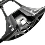 support sac dos pliant brompton aluminium alliage noir clips bandes élastiques ajustables sac dos