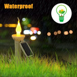 décoration extérieure moderne bougie led solaire blanc ip55 facile jardin urgence sécurité environnemental