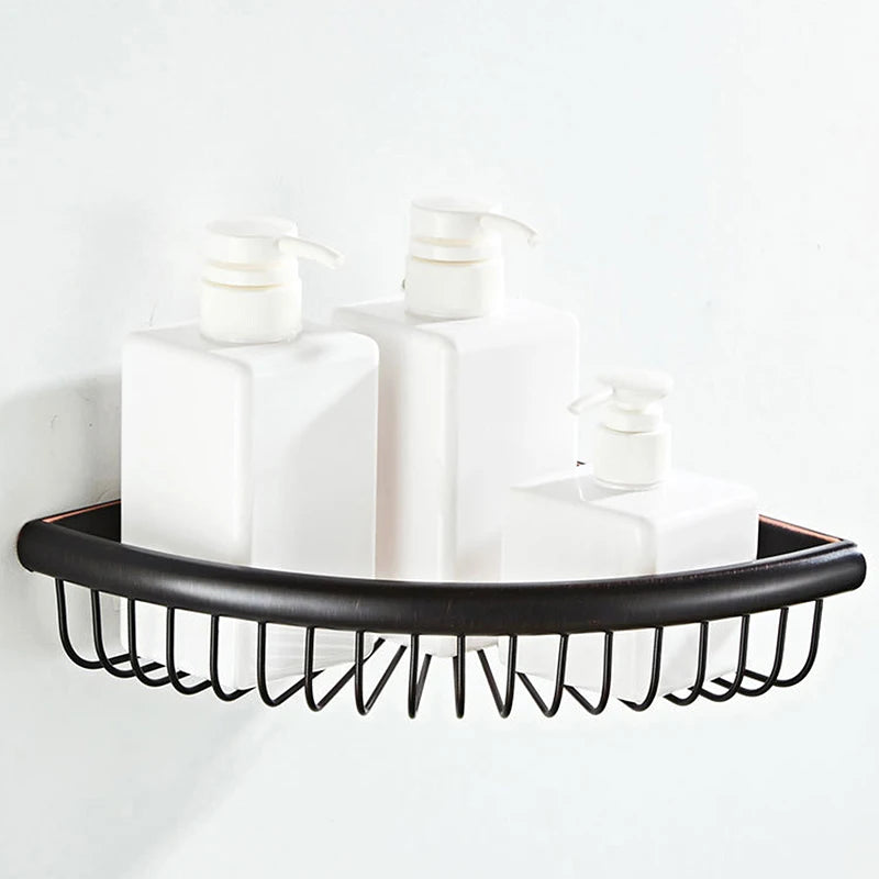 accessoires salle bain porte savon serviette papier toilette moderne noir mat métal anodisé vis