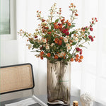 décoration maison bouquet fleurs artificielles couleurs variées moderne minimaliste valentin mariage anniversaire