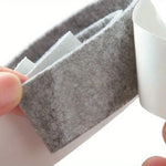 ruban adhésif feutre gris pratique texture tissée antidérapant protection sol utilitaire autoadhésifrollable stripsfeutré
