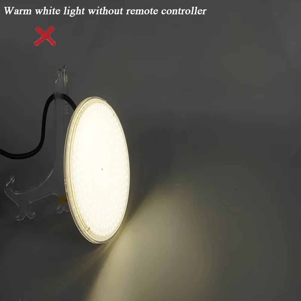 lampe piscine sous marine ip68 led 12v rgb blanc moderne télécommande