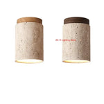 lampe moderne ampoule led texture granulée couleur beige brun foncé minimaliste