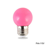 ampoule led rouge jaune blanche globe boule e27 vis bleue moderne chambre décoration noël