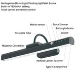 lampe led rechargeable or noir moderne minimaliste adhésif interrupteur télécommande type