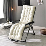 coussin chaise vert pastel peluche épaisse boutons moderne confortable rubans fixation 160x50x12cm
