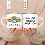 Tasse design noir et blanc Central Perk