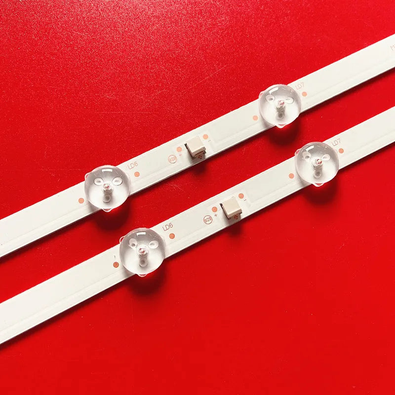bande lumineuse led blanc moderne adhésive 785mm 2pcs 4connecteurs led