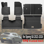 tapis sol voiture noir rayures horizontales moderne imperméable tout terrain toutes saisons