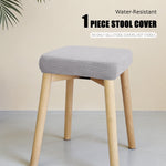 housse chaise moderne tissu carreaux gris élastique protection siège banquet mariage